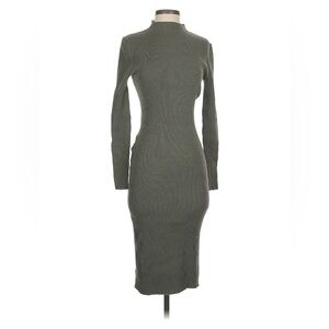 Ribbed Knit Midi Dress Bundle – H&M & Stateside | Neutral Sweater Dresses